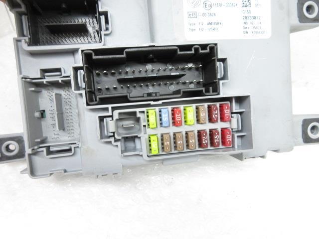 22 year Fiat 500 ABA-31212 (5) fuse box interior left side 00518439710 28233877 185613 4518