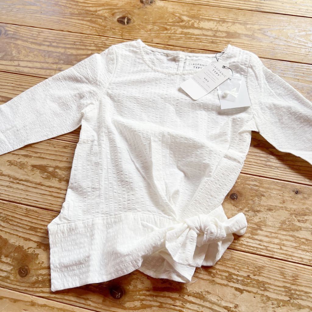  Ciaopanic tipi-CIAOPANIC TYPY Kids 115 см хлопок linen блуза белый новый товар бирка 