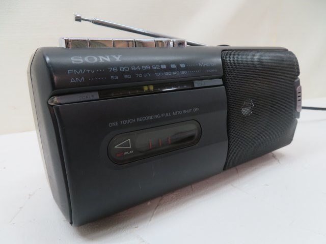 ☆SONY CFM-10 ラジオカセットレコーダー モノラルラジカセ ソニー