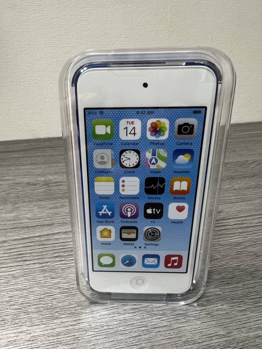 未開封新品 iPod touch 第7世代 128GB MVJ32J/A ブルー　送料無料_画像1