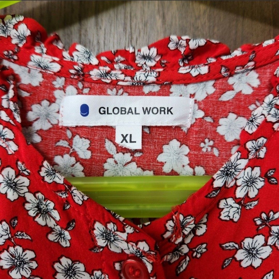 花柄ワンピース　グローバルワーク　GLOBAL WORK　女の子　キッズ　ジュニア　