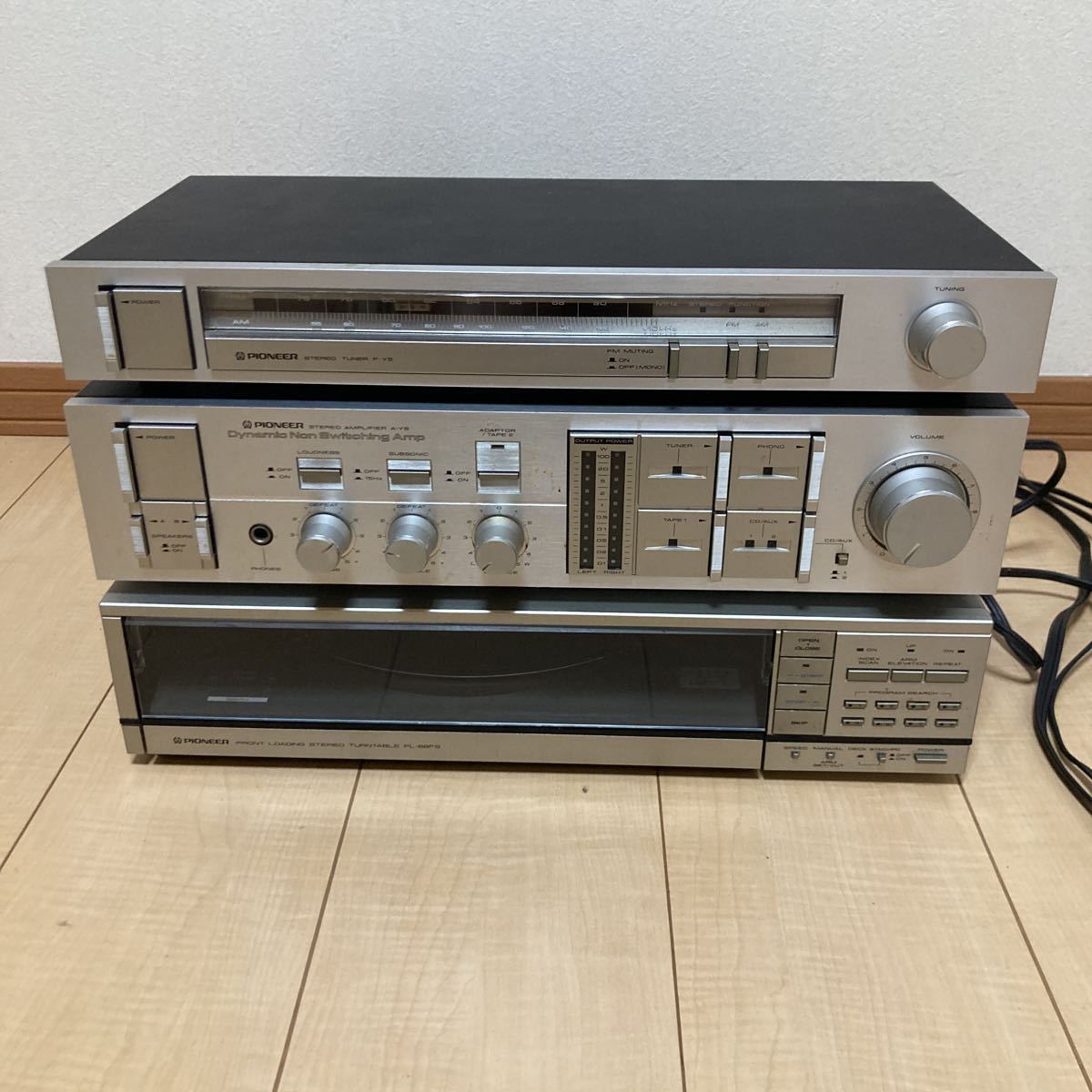 優れた品質 AMPLIFIER STEREO パイオニア PIONEER ステレオ セット