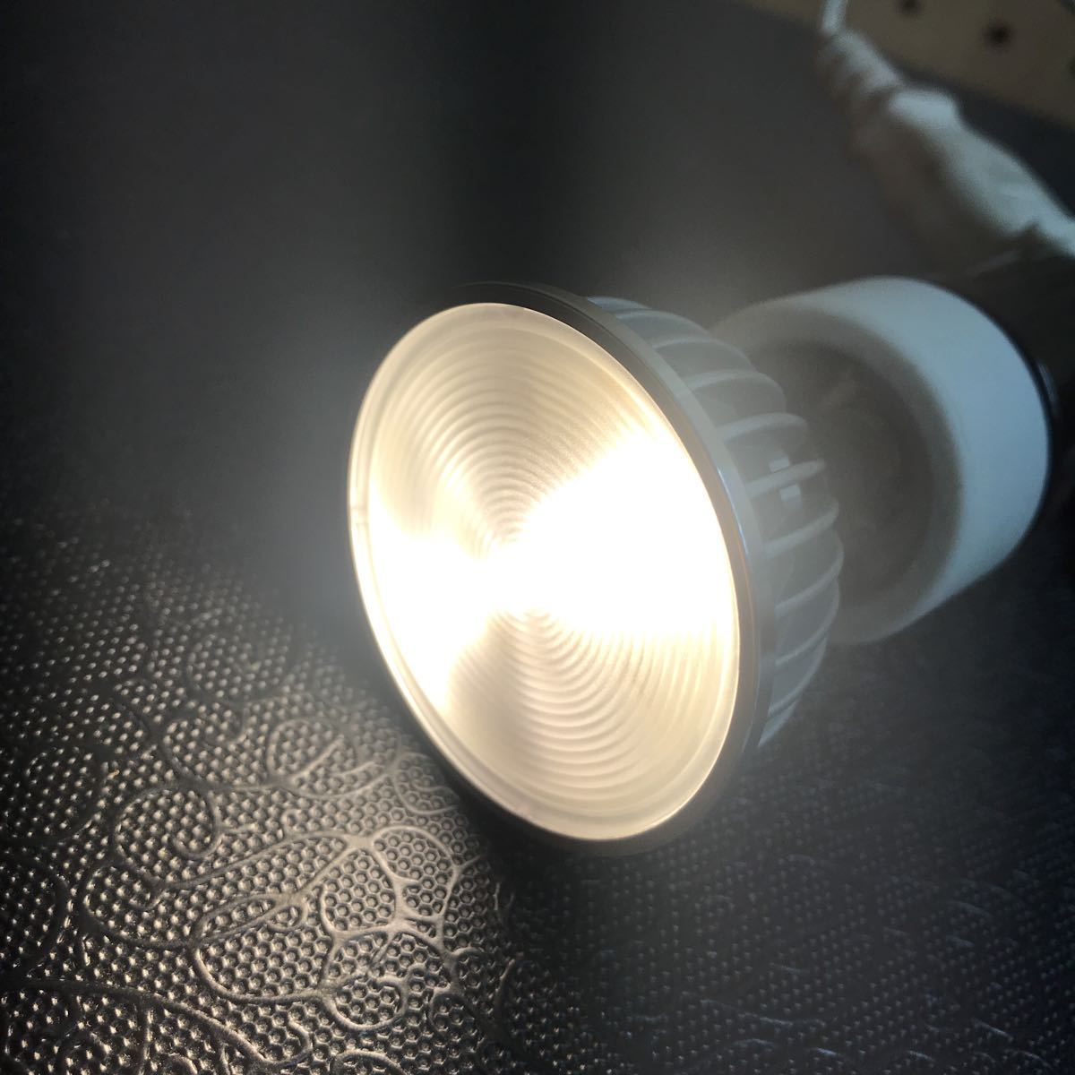 GJ8956 LED デコライト　スポットライト　電球色　100V 3.3W 口金E11 新品　10個まとめ　現状品　0806_画像2
