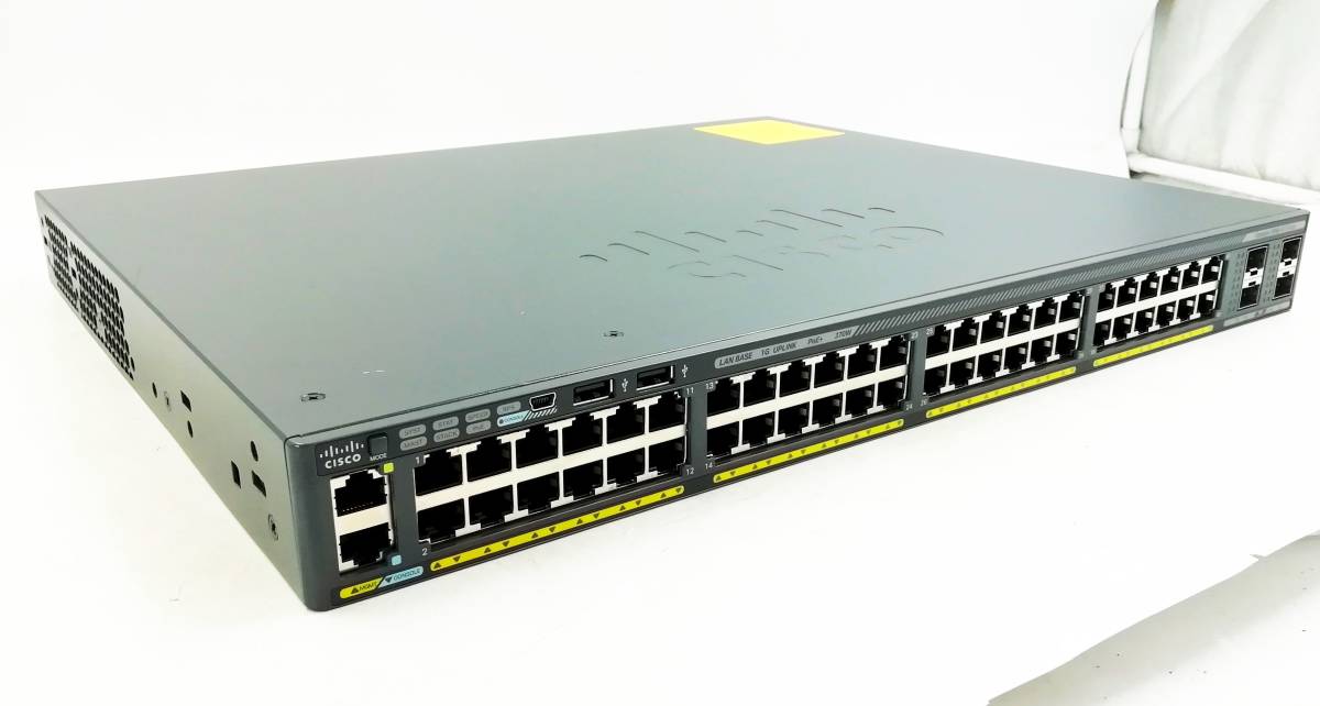 人気提案 Catalyst V06 WS-C2960X-48LPS-L CISCO/シスコ 2960-X 一週間