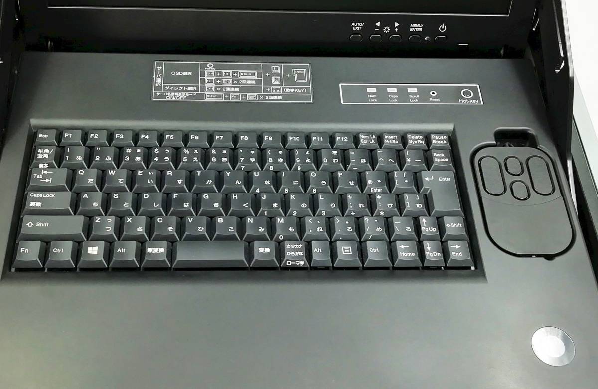 □複数品 NEC 17インチ LCD コンソールユニット N8143-106 17型 □複数品 NEC 17インチ LCD コンソールユニット N8143-106 17型