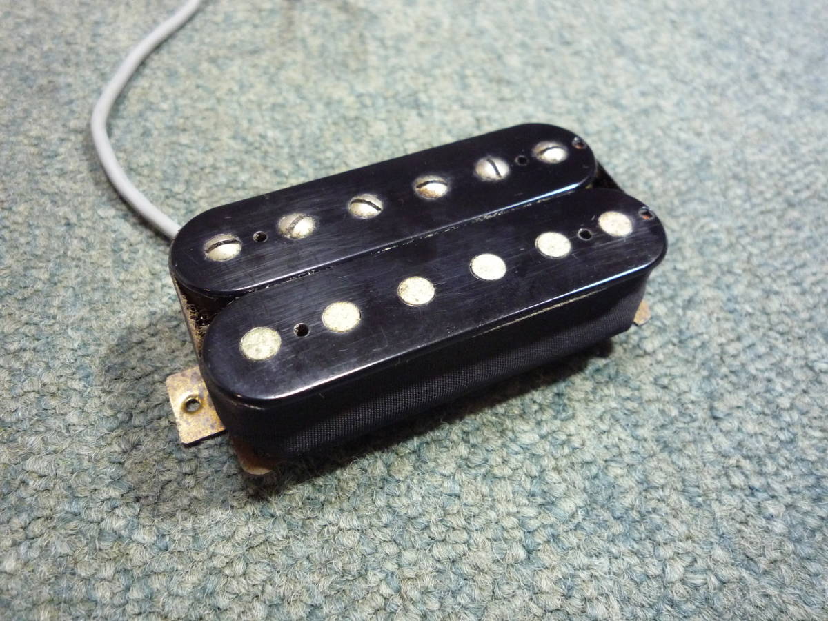 1987年製 KRAMER KP-100 Humbucker Pickup Black　クレーマー ハムバッカー ピックアップ　ブラック 10.8mmピッチ　 ①_画像4