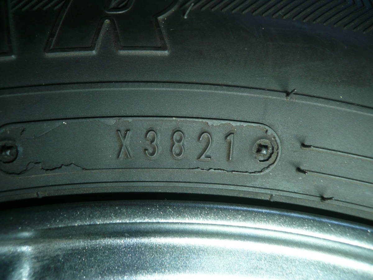 L-1207スタッドレス屋195/65R15アルミ付き４本（6J 114.3 5穴 +52)⑱　　本州送料込み_画像4