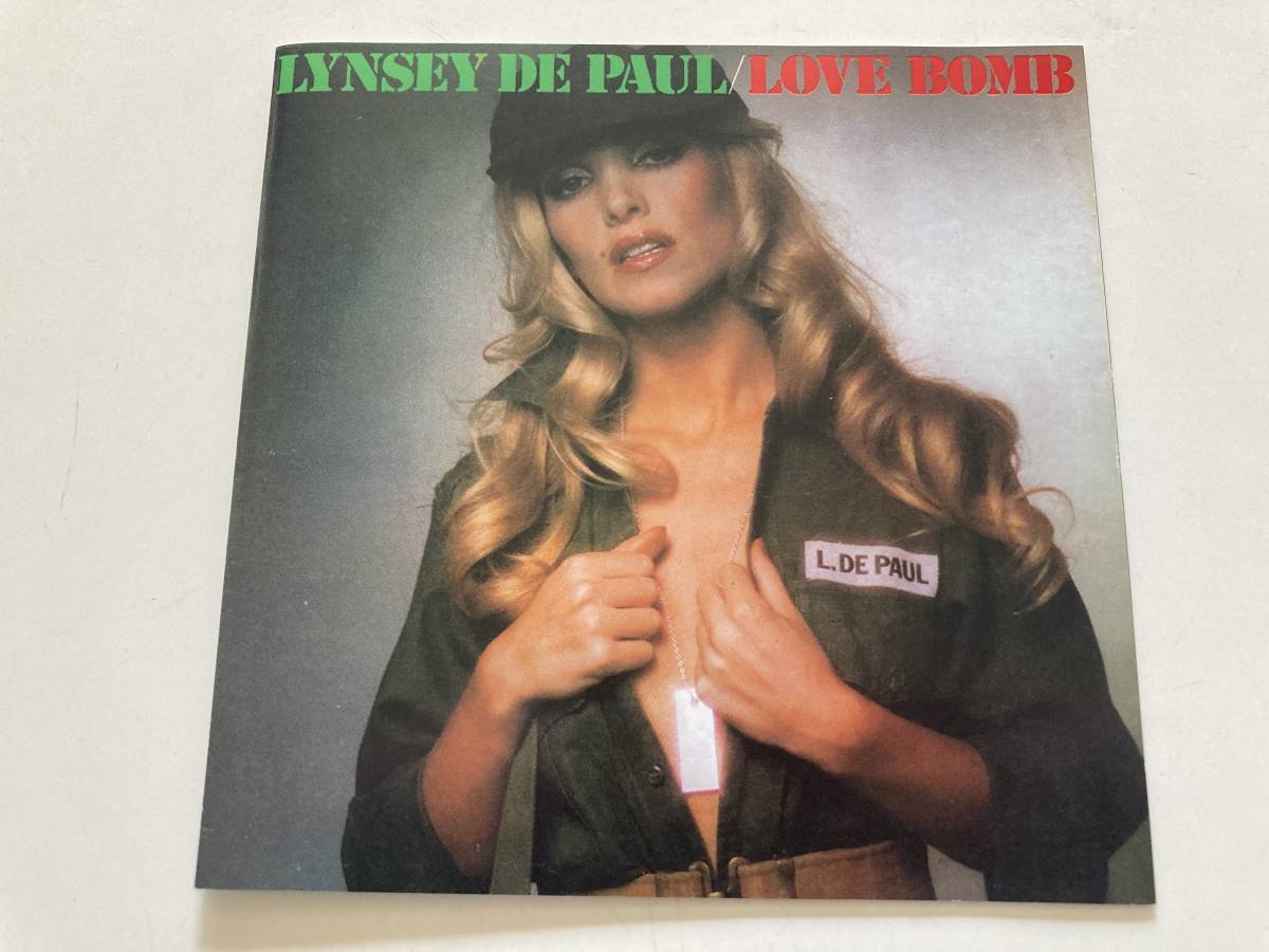 Lynsey De Paul - Love bomb (輸入盤)　リンジー・ディ・ポール_画像1