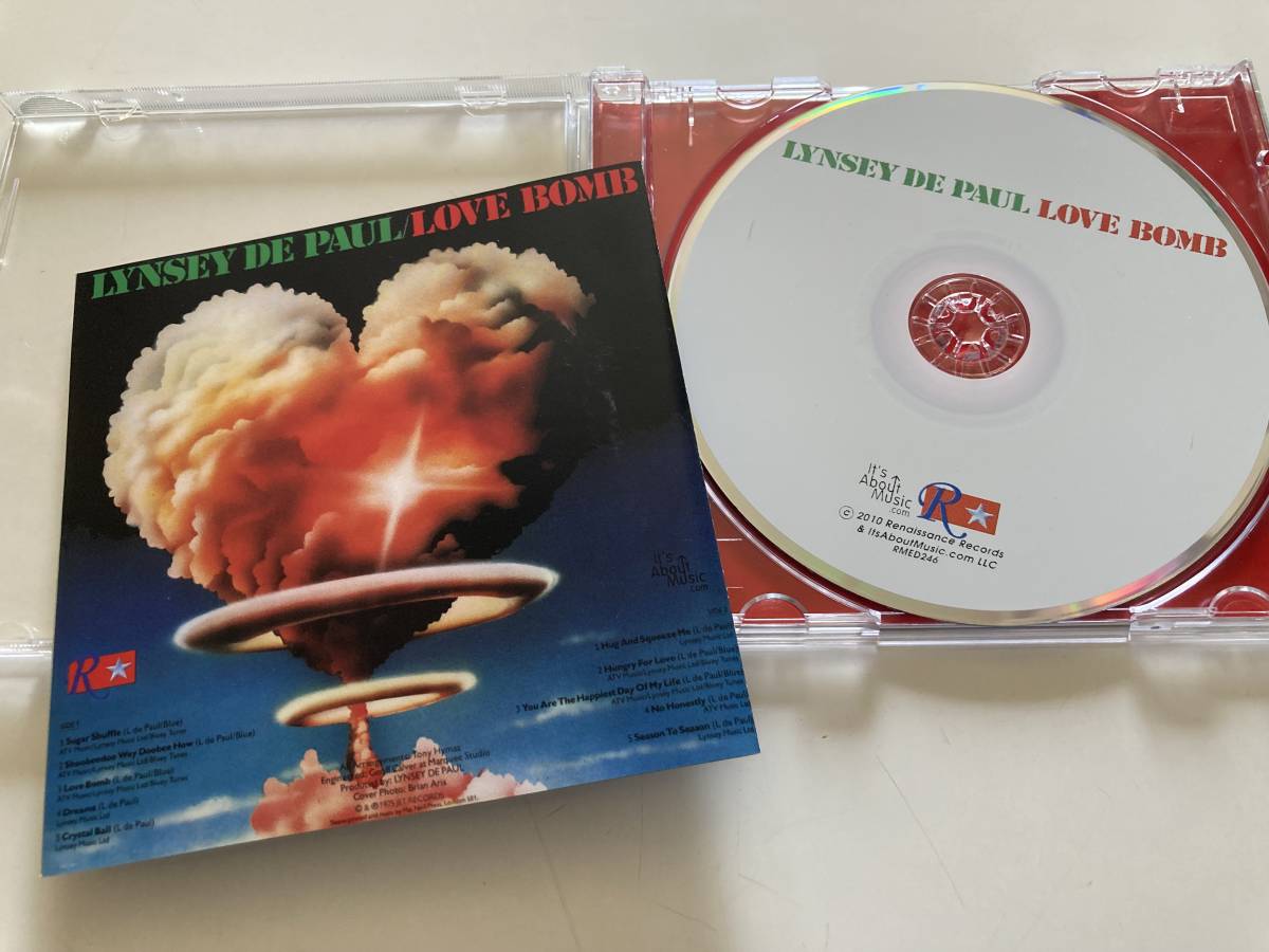 Lynsey De Paul - Love bomb (輸入盤)　リンジー・ディ・ポール_画像2