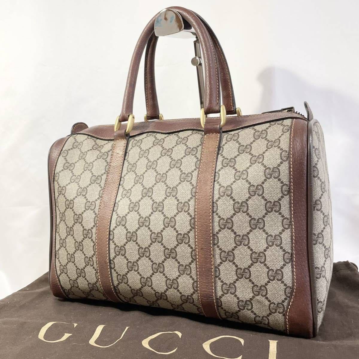 Yahoo!オークション - 正規品 GUCCI グッチ ハンドバッグ ミニボストン