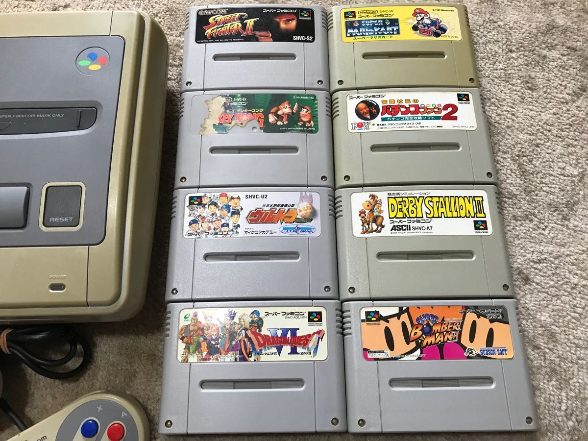 スーパーファミコン本体フルセット 分解洗浄済み 全ソフト端子清掃済み 正常動作品 後期型|Yahoo!フリマ(旧PayPayフリマ)