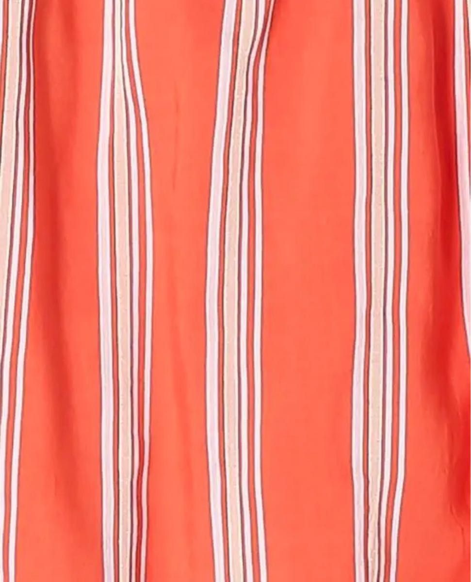 【TOMORROWLAND】ロングスカート　巻きスカート　新品未使用タグ付  ロングスカート マキシスカート ストライプ ロング丈