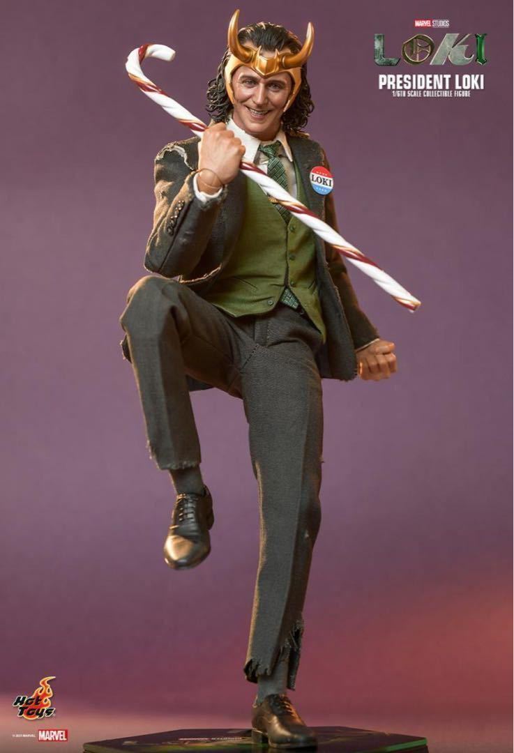 ホットトイズ プレジデント ロキ 大統領 ヘッド交換品 1/6 hottoys【訳あり】_画像7