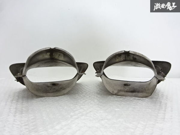  Manufacturers unknown after market Toyota GRX120 Mark X rear bumper muffler cutter 2 pcs set steel translation have goods immediate payment shelves 5-1