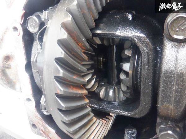 トヨタ 純正 JZS173 17系 クラウン 1JZ-GE AT ノーマル オープン リア デフ ケース/サイドフランジ付 ファイナル4.3 43:10 即納 棚G-4_画像2