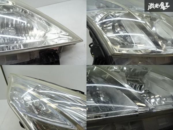 日産 純正 J32 ティアナ 前期 HID ヘッドライト ヘッドランプ 右 右側 運転席側 KOITO 100-63025 点灯OK 割れ無し 即納 棚10-4_画像6