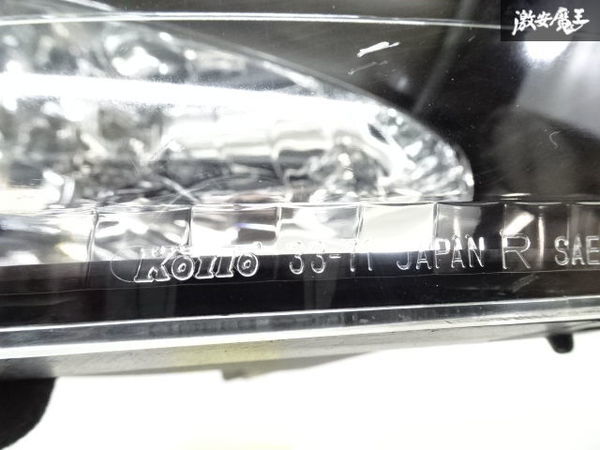 линзы трещин нет Toyota оригинальный MCV30 Windom противотуманая фара противотуманные фары правый правая сторона водительское сиденье сторона KOITO 33-71 полки 13-4