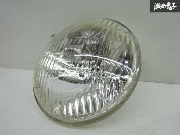 TOSHIBA 東芝 シールド ビーム ヘッドライト ランプ レンズ 点灯OK 外形 約14.5㎝ 奥行 約10㎝ 即納 在庫有 棚9-4-H_画像3