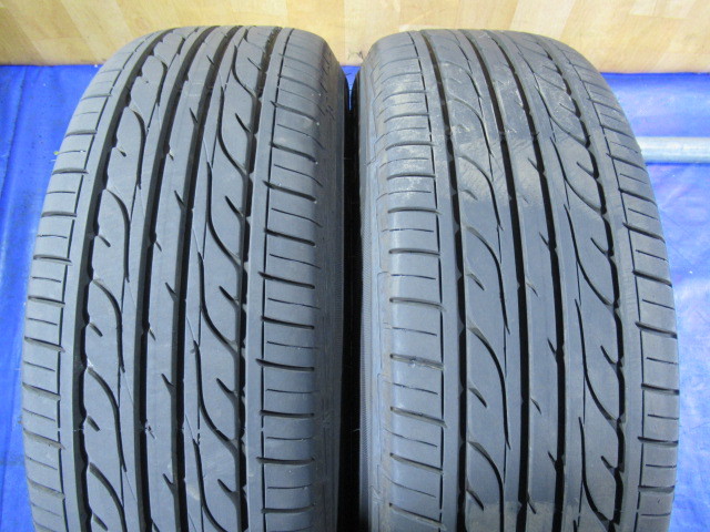 激安即決！美品 weds 15-6J 5H/114.3 ET53 + DUNLOP 205/65R15 2021/22年中古4本 ストリーム エスティマ カムリ ステップワゴン等！T007180の画像10