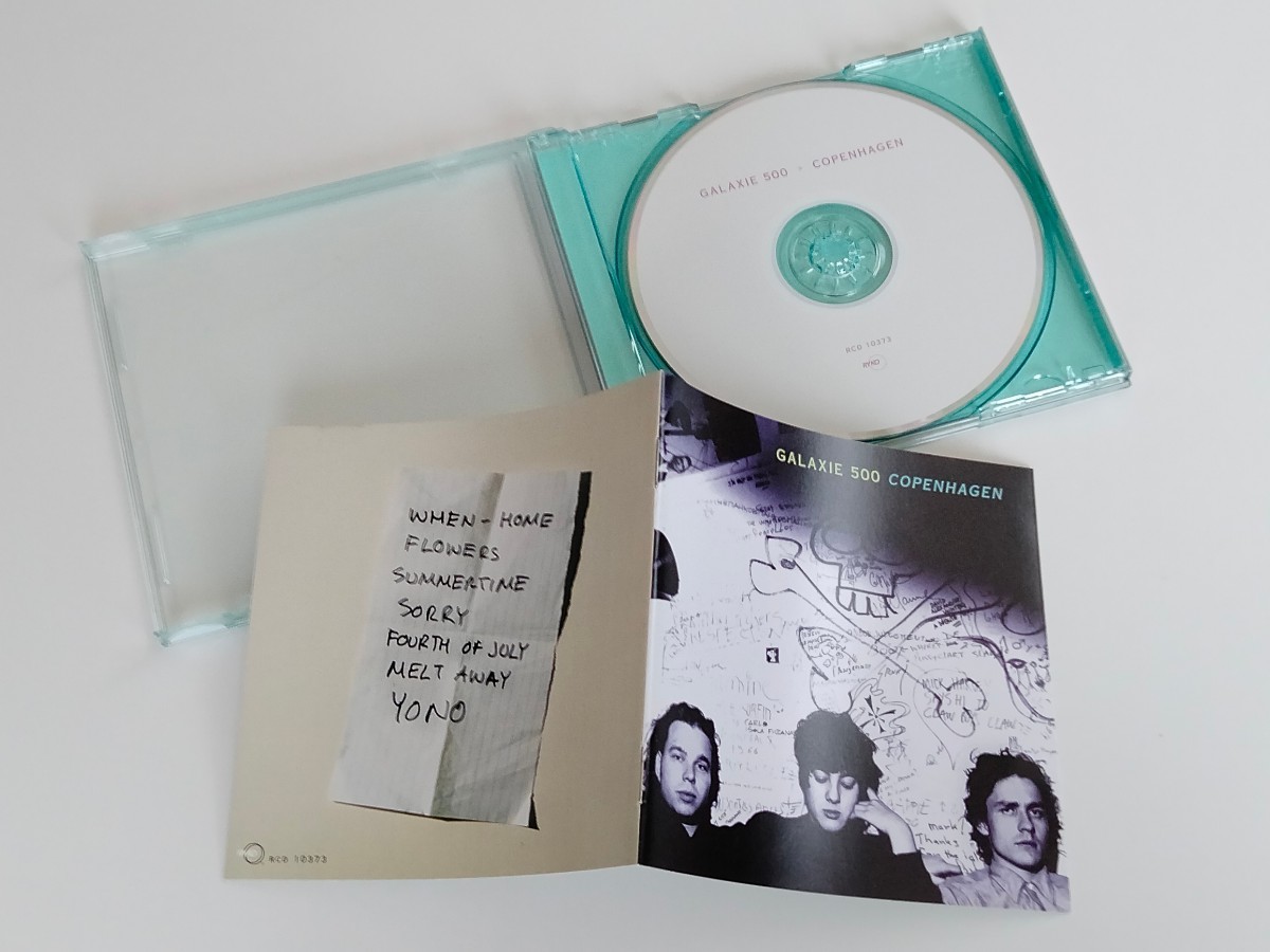 【グリーンケース盤】GALAXIE 500 / COPENHAGEN CD RYKO DISC RCD10373 90年ラストライヴ収録,97年盤,SLOWCORE,USインディ,Damon&Naomi,_画像3