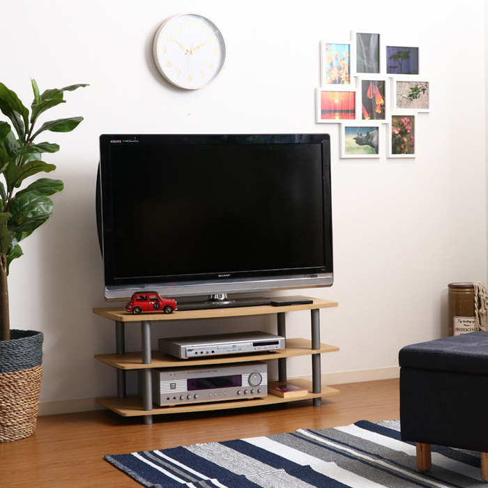 テレビラック 収納 TVラック AV機器収納 ゲーム テレビボード リビング TV フリー ラック テレビ臺 ナチュラル M5-MGKFGB00193NA