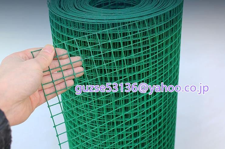  practical use durability PVC painting low charcoal element steel wire animal protection net to licca ru fencing net net mesh hardness plastic industrial arts 1.2m×30m