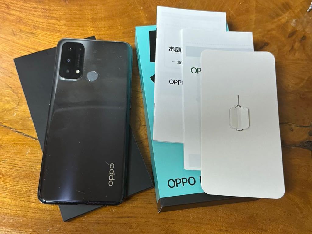 送料無料 Y!mobile OPPO Reno5 A シルバーブラック A1010P 判定○ sim