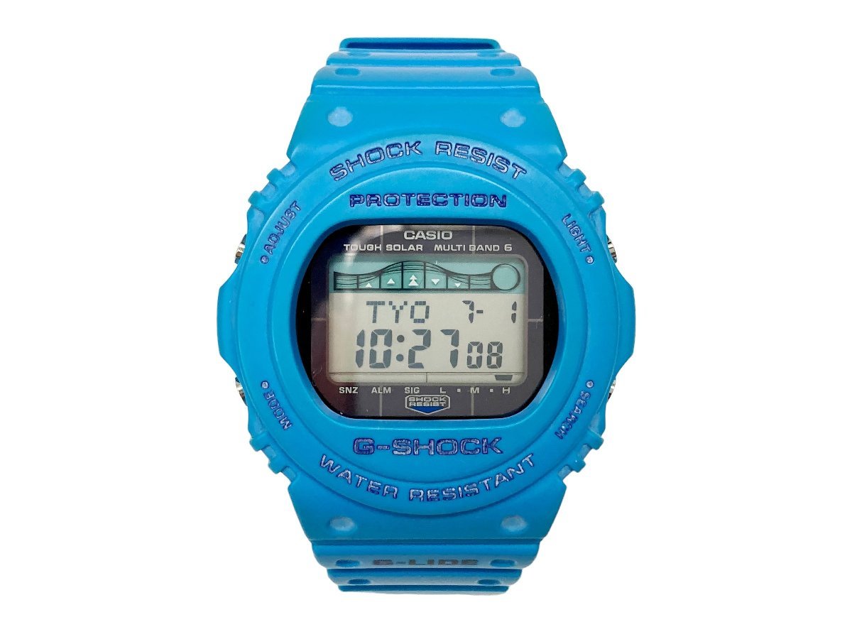 CASIO (カシオ) G-SHOCK Gショック G-LIDE Gライド デジタル腕時計 GWX-5700CS ブルー メンズ/028