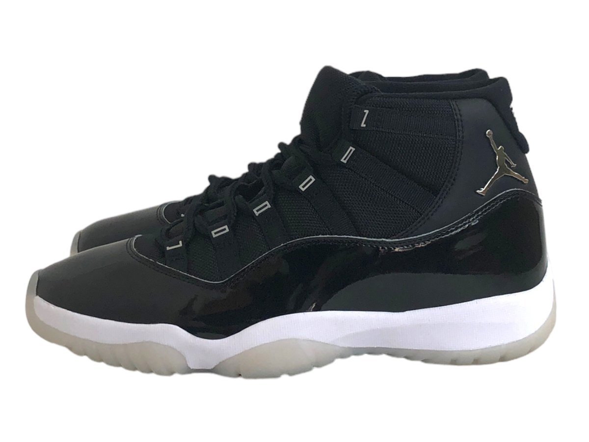 NIKE (ナイキ) AIR JORDAN 11 RETRO JUBILEE エアジョーダン11 ジュビリー スニーカー CT8012-011 28.5cm US10.5 黒 ブラック メンズ/004_画像2