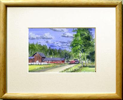 0 no. 8438 number [ Sweden. agriculture place ]| rice field middle thousand .( four season watercolor ).| present attaching .