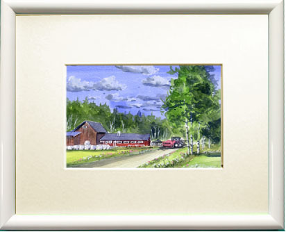 0 no. 8438 number [ Sweden. agriculture place ]| rice field middle thousand .( four season watercolor ).| present attaching .