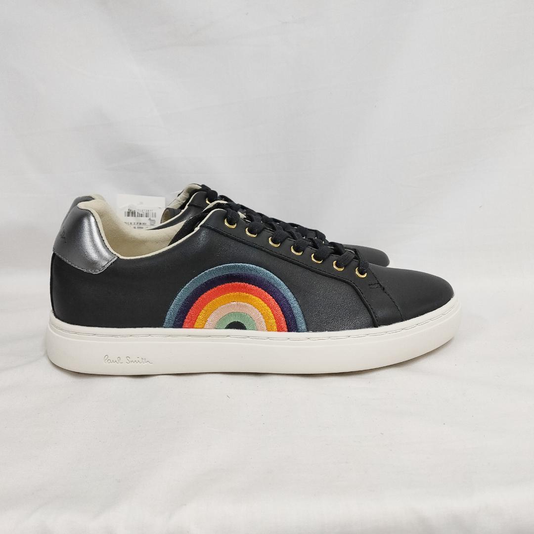 0* new goods unused Paul Smith Lapin standard sneakers black 25.5cm0*