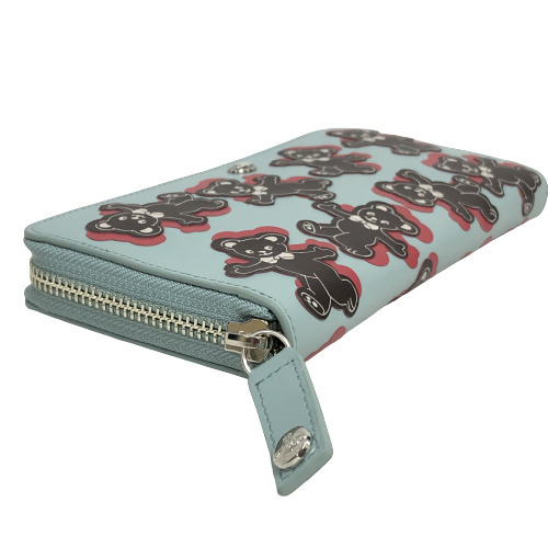 ○★新品 未使用 vivienne westwood 長財布 HAPPY BEAR ラウンドファスナー クマ