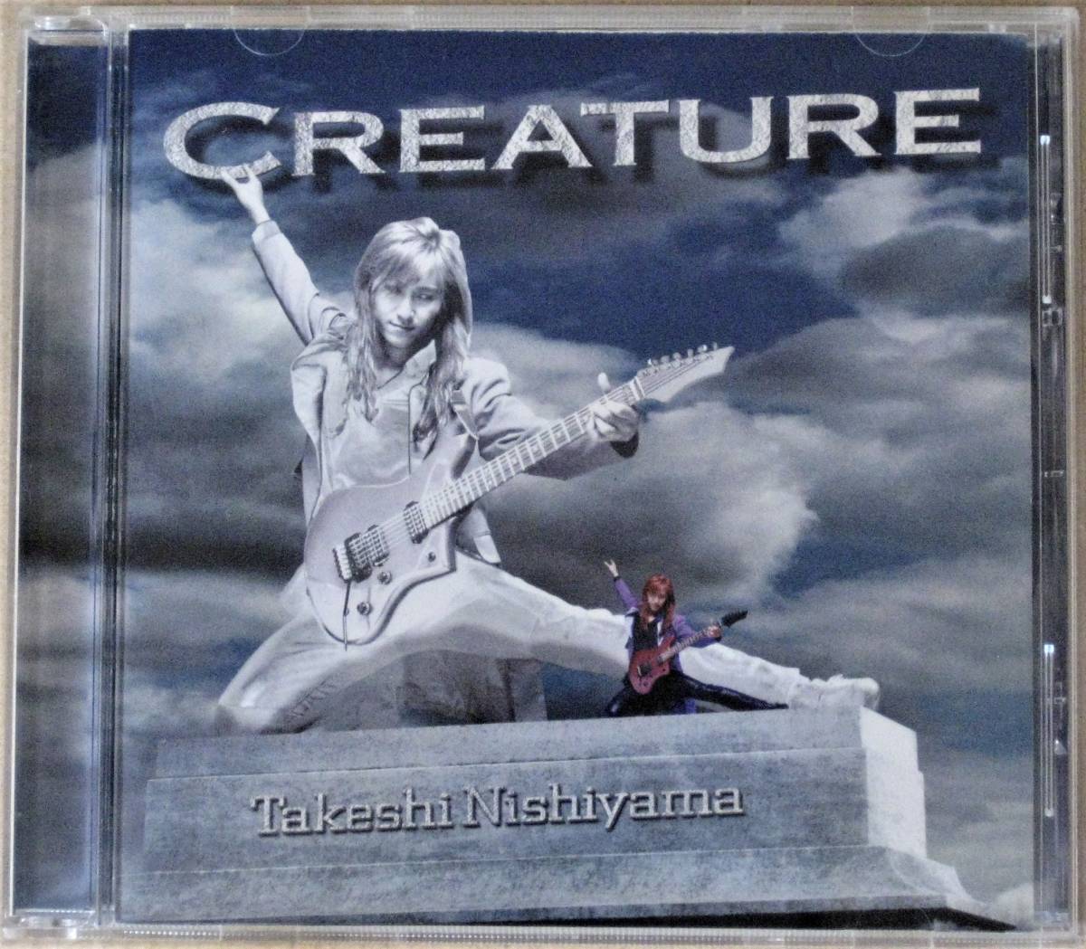 西山毅/Takeshi Nishiyama＜＜CREATURE/クリーチャー＞＞　ギターインスト　帯付き　国内盤　送料無料　　　_画像1