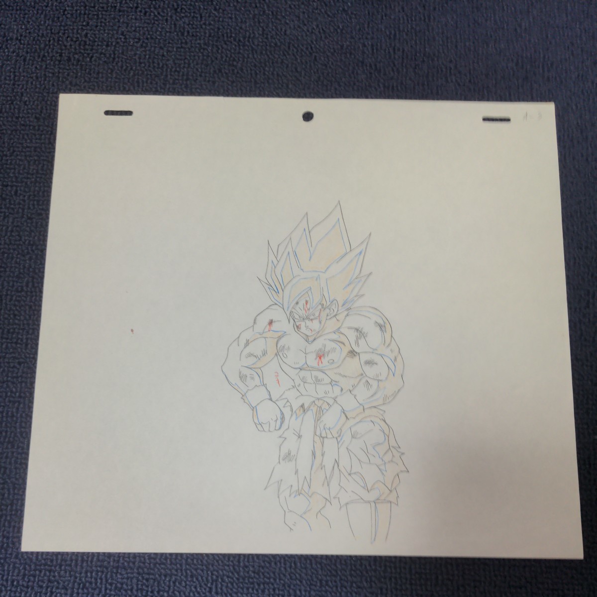 ドラゴンボールZ　セル画　孫悟空　動画付き_画像4