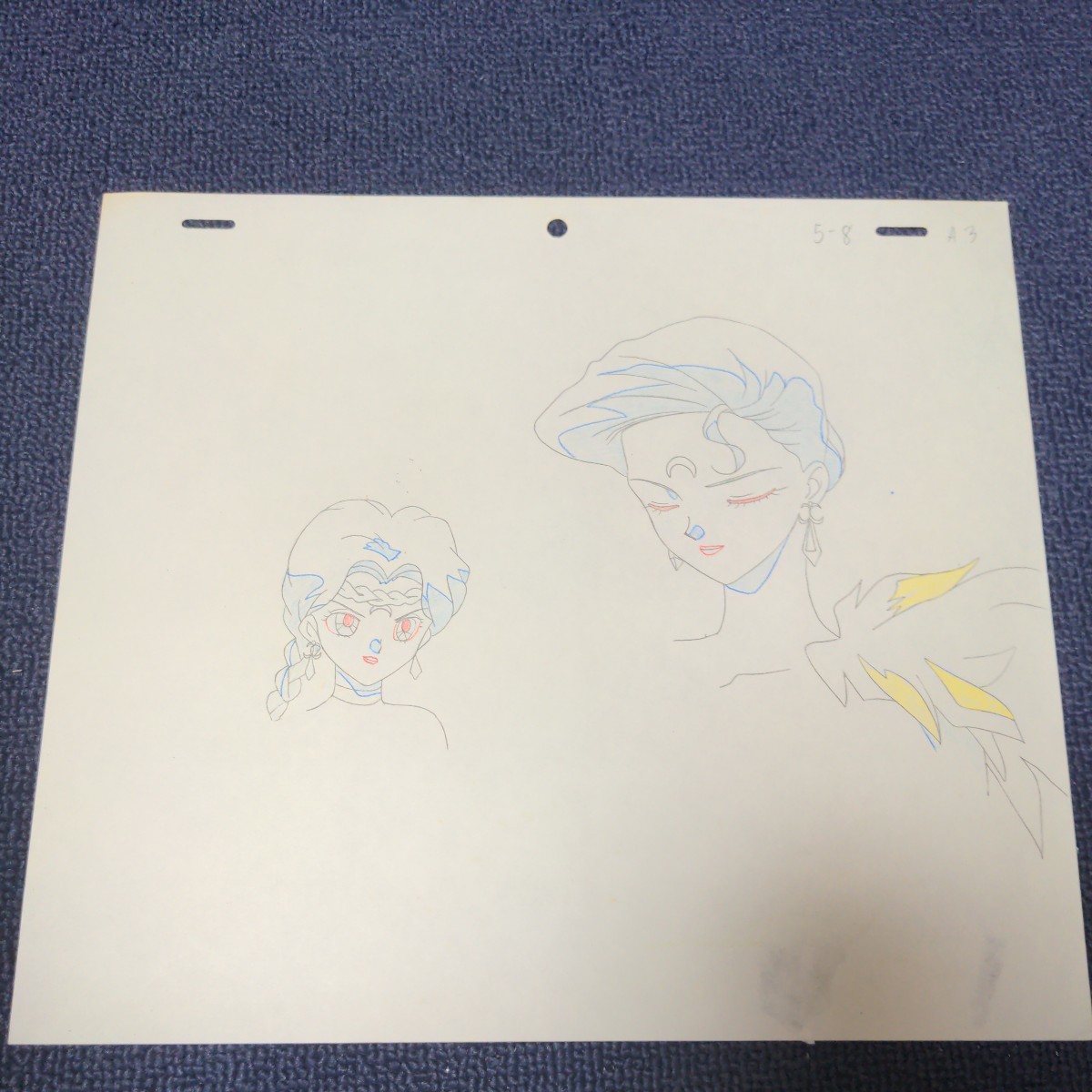美少女戦士セーラームーン セル画 あやかしの四姉妹 手描き背景 美少女戦士セーラームーン セル画 あやかしの四姉妹 手描き背景