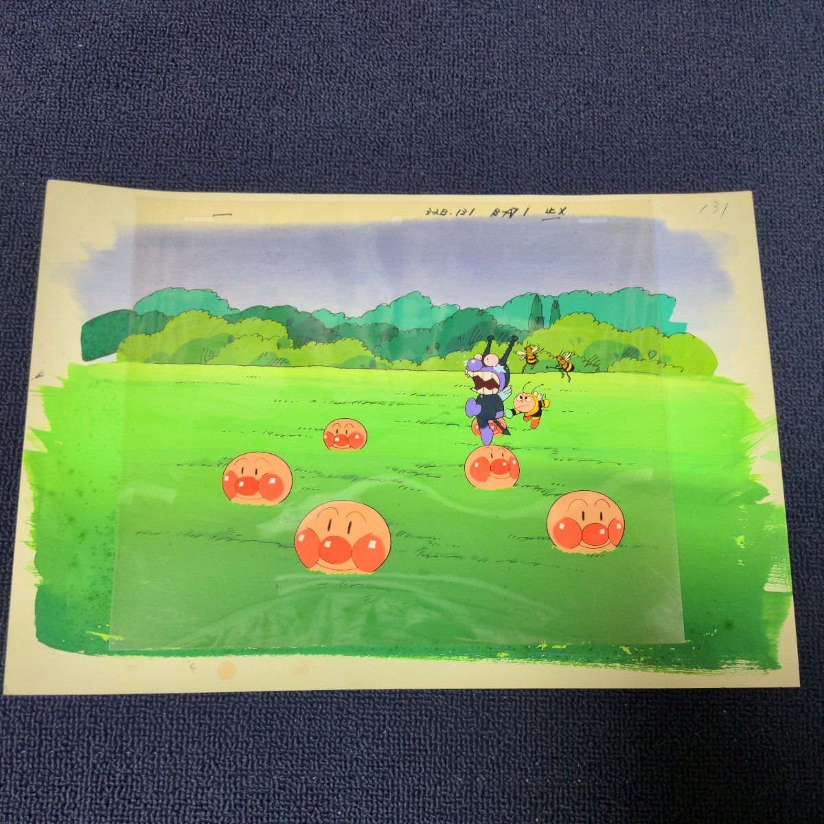 Yahoo!オークション - アンパンマン セル画 ばいきんまん 手描き Yahoo!オークション - アンパンマン セル画 ばいきんまん 手描き