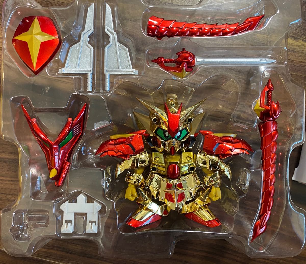 SDX 騎士スペリオルドラゴン(オーラエフェクトソード付) エクスワイバリオン 輸送箱未開封 セット SDガンダム外伝