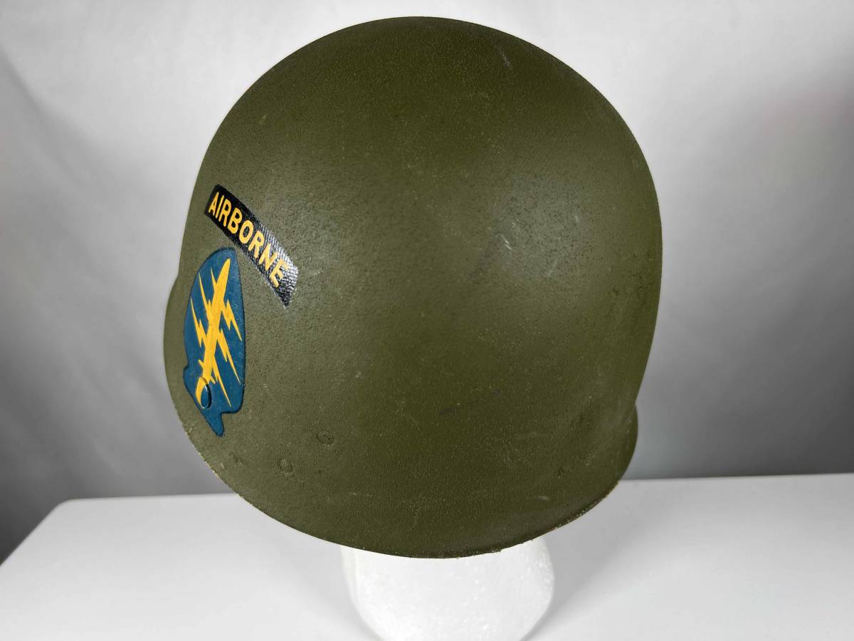  the truth thing America army America land army land army special squad green bere- empty . helmet liner paint entering beautiful goods Vietnam war secondhand goods 