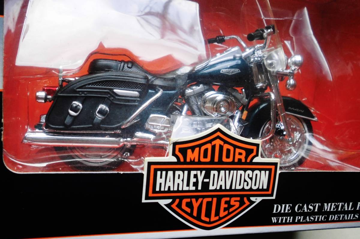 Maisto 1:18 HARLEY-DAVIDSON MOTOR CYCLES 2001年 ロードキング 未開封 ミニチュアバイク_画像3