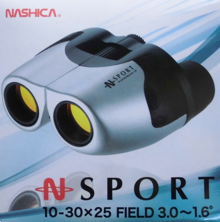光学機器＞NASHICA 双眼鏡 10－30×25 NSPORT 新品未使用品_画像2