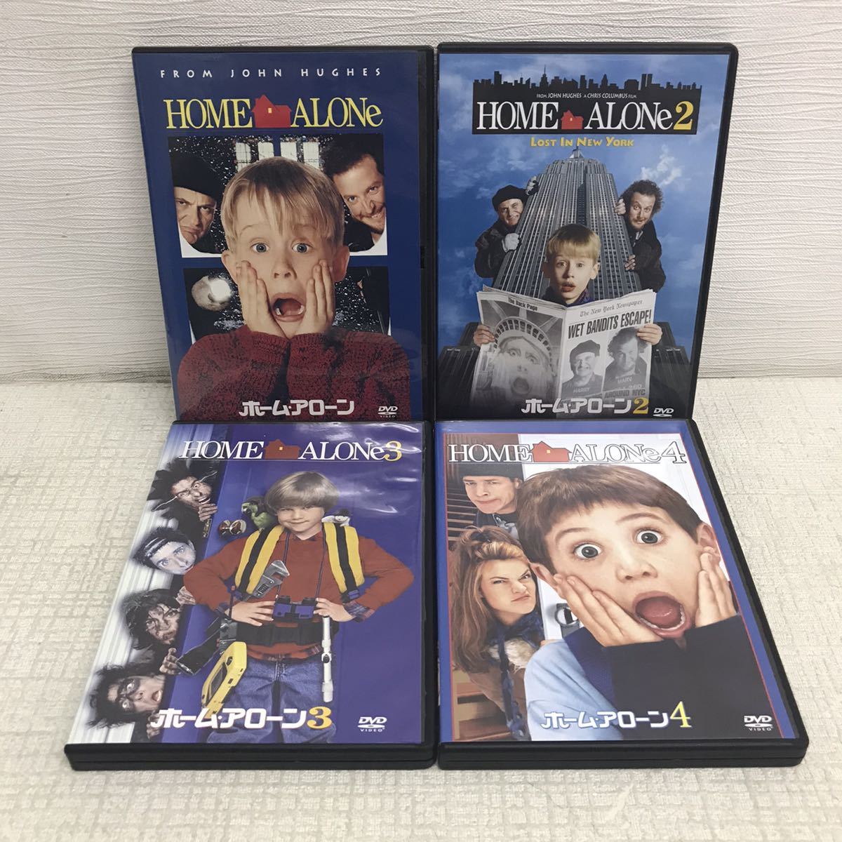 PYA ホーム・アローン 1〜4 DVD 4本セット セル専用 日本語吹替