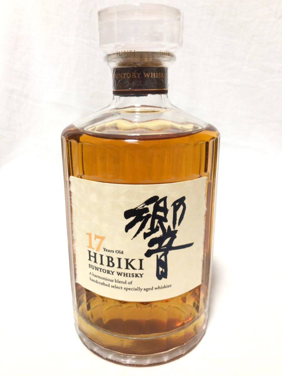 N1962】未開栓 響 17年 ウイスキー 白ラベル 700ml 43%(日本)|売買