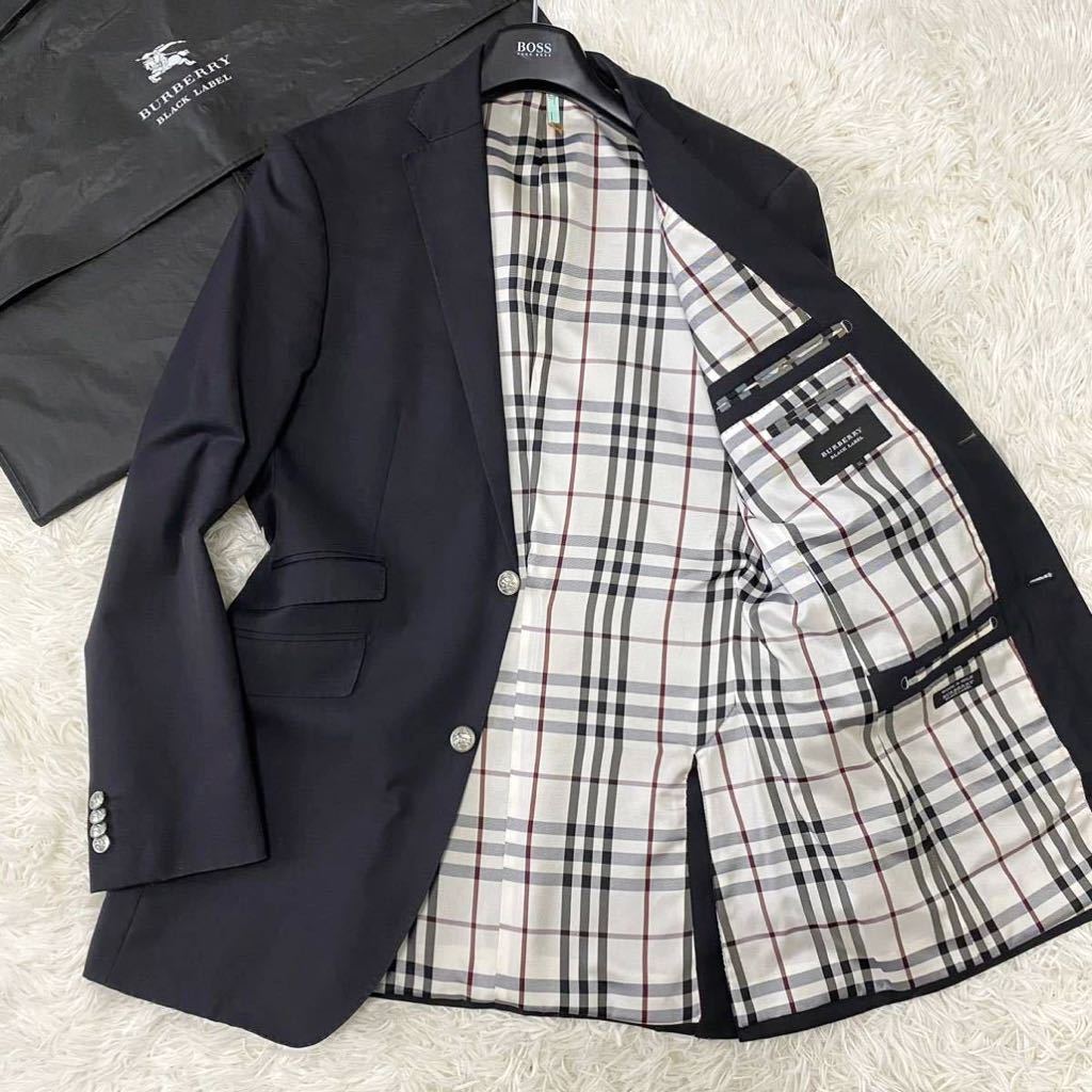 超希少LL!! バーバリーブラックレーベル BURBERRY BLACK LABEL ノバ