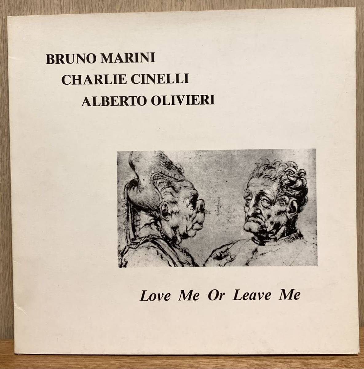 BRUNO MARINI / LOVE ME OR LEAVE オリジナル/イタリア盤、黒ラベル