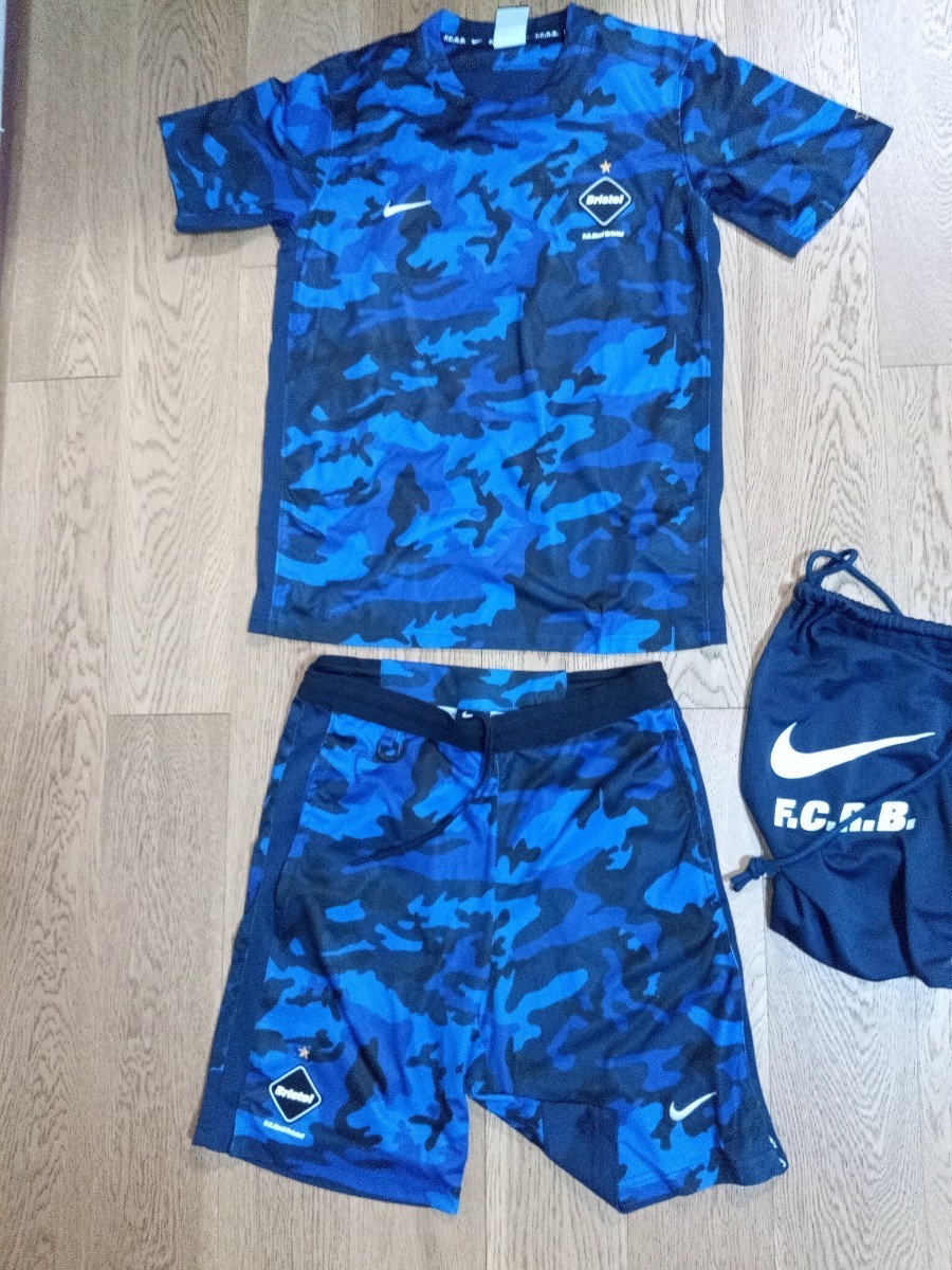 F.C.Real.Bristol セットアップ Sサイズ 美品中古 ナイキ 迷彩 SOPH