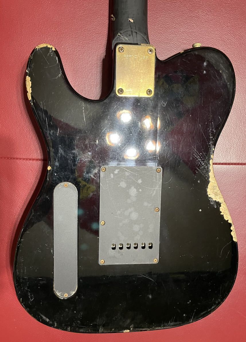 FERNANDES フェルナンデスのTEJ-70、90年代、ダメージ仕上げ FERNANDES フェルナンデスのTEJ-70、90年代、ダメージ仕上げ