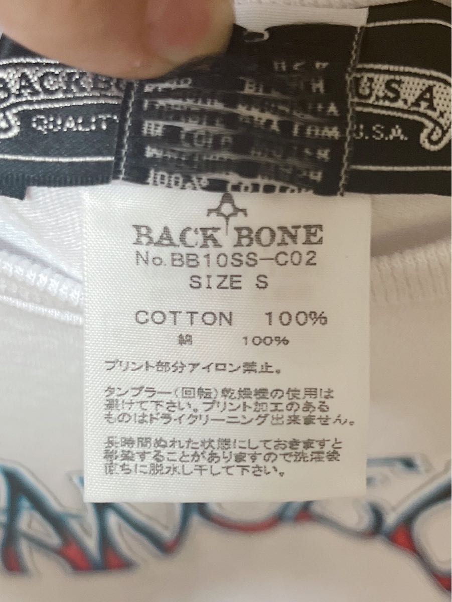 バックボーン BACK BONE  Tシャツ