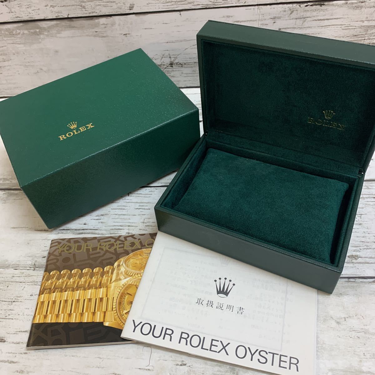 中古品】ROLEX ロレックス 純正 時計 収納ケース 保存箱 空箱 箱のみ