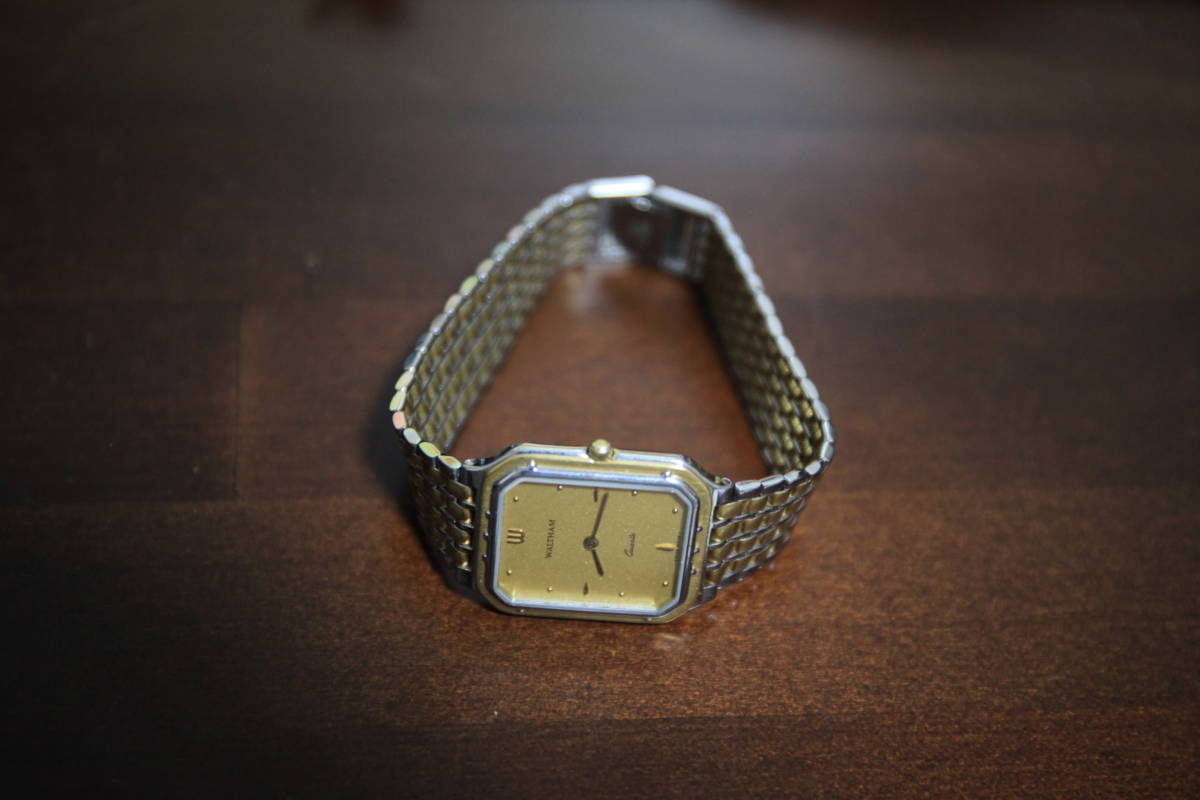 WALTHAM(ウォルサム) 腕時計 メンズ 57511 ゴールド 美品_画像3